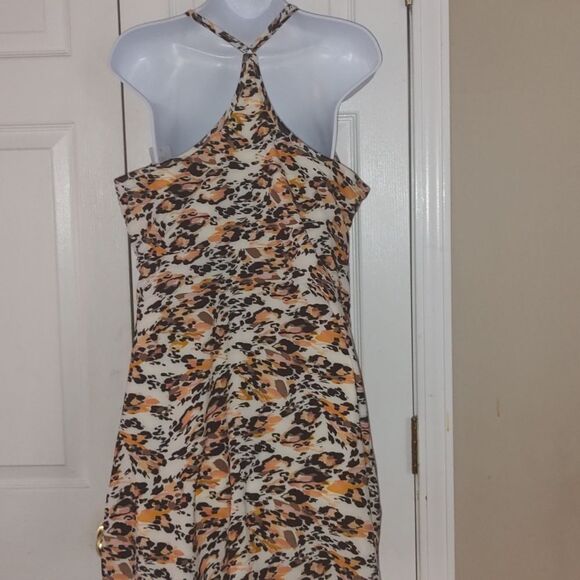 CALIA Performance Dress New Animal Unbleached Sz L NWT - Picture 4 of 13